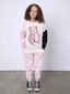Minti Teddy & Unicorn Furry Crew - Stone/Muted Pnk/Blk