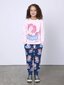 Minti Unicorn On A Cloud L/S Tee - Pink