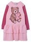 Minti Teddy & Unicorn Dress - Pinks