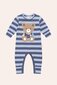 Huxbaby College Hux Blue Stripe Romper