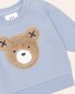 Huxbaby Stone Blue Furry Huxbear Sweatshirt