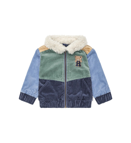 Huxbaby Midnight Colour Block Cord Jacket