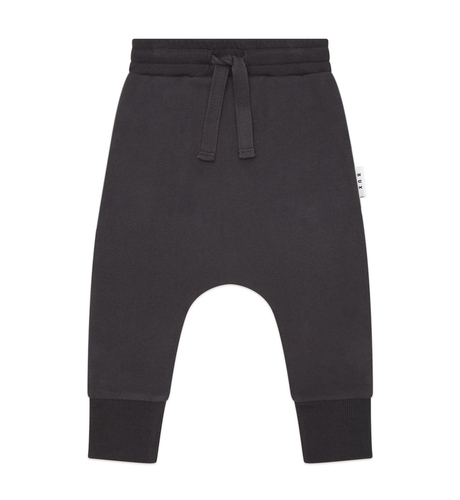 Huxbaby Soft Black Drop Crotch Pant