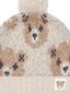 Huxbaby Ecru Huxbear Knit Beanie