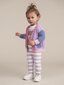 Huxbaby College Hux Orchid Stripe Romper