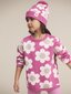 Huxbaby Raspberry Daisy Knit Jumper