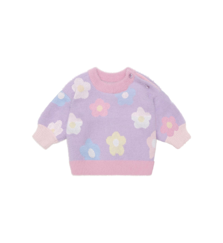 Huxbaby Rainbow Daisy Jumper