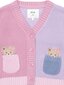Huxbaby Peeping Pocket Girl Cardi