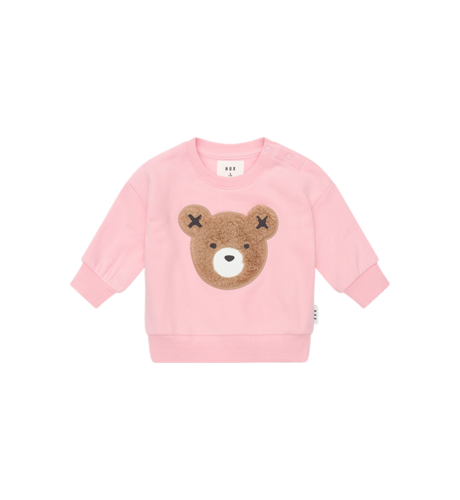 Huxbaby Blush Furry Huxbear Sweatshirt