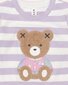 Huxbaby College Hux Orchid Stripe Top