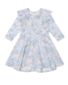 Huxbaby Flower Garden Shirred L/S Dress