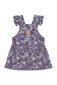 Huxbaby Midnight Flower Garden Overall Dress