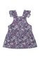 Huxbaby Midnight Flower Garden Overall Dress