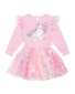 Huxbaby Butterfly Unicorn Ballet Dress