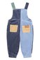 Huxbaby Midnight Colour Block Overalls