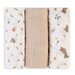 TLLC Muslin 3pk Wraps - Nectar Bear