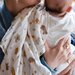 TLLC Muslin Single Wrap - Nectar Bear