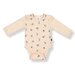 LFOH Riley Merino Bodysuit - Wheat Marle Fruit n Veg
