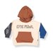 LFOH Jagger Merino Hoodie - Wheat Marle Block