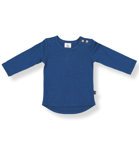 LFOH Wyatt Longsleeve Merino Tee - Gibraltar