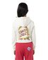 Santa Cruz Free Spirit Floral Chest Hoodie - Cream