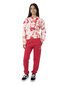 Santa Cruz Free Spirit Floral Sweater - Pink Coral Tie Dye