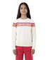 Santa Cruz Rainbow Strip Front Sweater - Off White
