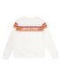 Santa Cruz Rainbow Strip Front Sweater - Off White