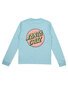 Santa Cruz Sprinkle Dot L/S Tee - Turquoise