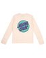 Santa Cruz Sprinkle Dot L/S Tee - Pink Coral