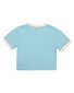 Santa Cruz Sprinkle Dot Front S/S Baby Tee - Turquoise