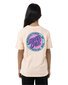 Santa Cruz Mfg Retro Dot Reverse S/S Tee - Pink Coral