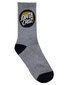 Santa Cruz Bold Shadow Dot Crew Sock 4 Pk (Yth 2-8) - Blk/Wht/Gmarle