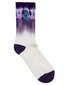 Santa Cruz Screaming Hand Crew Sock 2 Pk (Yth 2-8) - Cream Tie Dye/Purple
