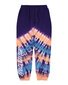 Santa Cruz Check Waste Dot Track Pants - Blue Tie Dye