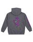 Santa Cruz Decaying Hand Strip Hoodie - Dark Grey Marle