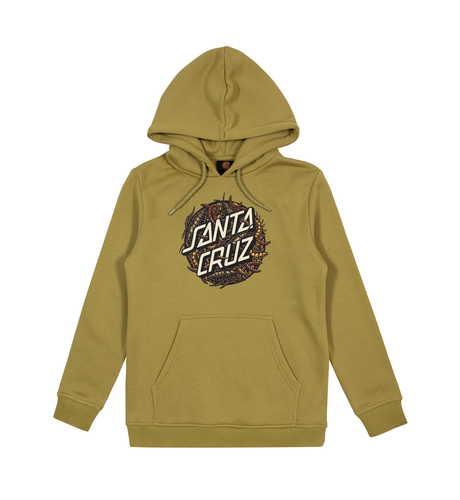 Santa Cruz Bug Dot Front Hoodie - Moss