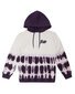 Santa Cruz Yelling Hand Hoodie - Cream/Purple Tie Dye