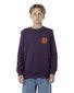 Santa Cruz Classic Dot Chest Sweater - Purple
