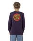 Santa Cruz Classic Dot Chest Sweater - Purple