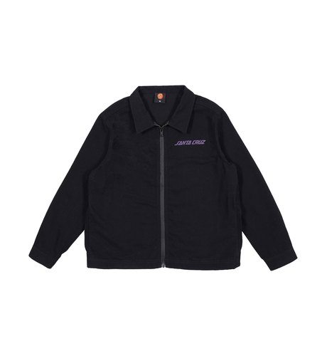 Santa Cruz Yelling Hand Mono Strip Jacket - Black