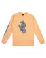 Santa Cruz Decaying Hand Strip L/S Tee - Orange