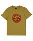 Santa Cruz Classic Dot Puff Front S/S Tee - Moss