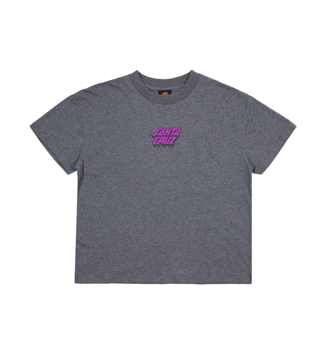 Santa Cruz Decaying Hand S/S Tee - Dark Grey Marle