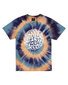 Santa Cruz Check Waste Dot S/S Tee - Navy Tie Dye