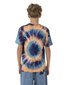 Santa Cruz Check Waste Dot S/S Tee - Navy Tie Dye