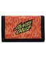 Santa Cruz Flaming Stack Velcro Wallet - Orange