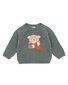 Bebe Mateo Bear Baby Jumper - Fern Green