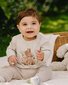 Bebe Mateo Bear Baby Tee - Grey Marle