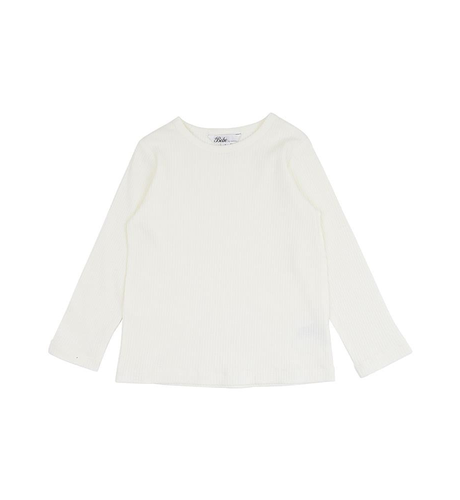 Bebe Unisex Rib Tee - Cloud